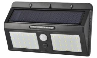 MasterLED 0602 Solárne 1,2W LED svietidlo, súmrakovy a pohybový senzor, 40xSMD,VIP0602