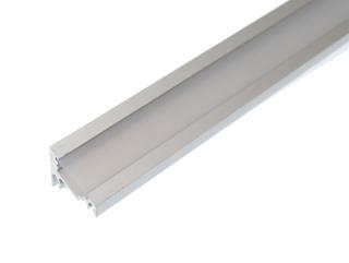 Topmet Hliníková lišta Corner 14mm,2m, pre RGBW LED pásik, s krytom Biela číra,5846