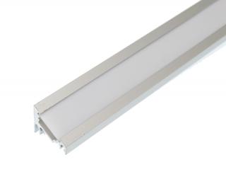 Topmet Hliníková lišta Corner 14mm,2m, pre RGBW LED pásik, s krytom Biela matná,5846M