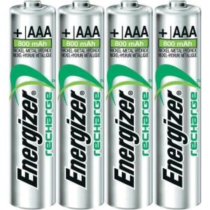 Batéria Energizer dobíjateľná AAA-HR03/4ks 800 mAh mikrotužková