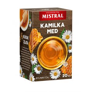 Čaj MISTRAL bylinný kamilka, med HB 30 g