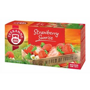 Čaj TEEKANNE ovocný Strawberry Sunrise HB 20 x 2,5 g