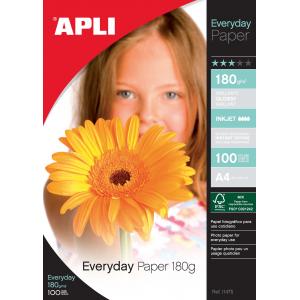 Fotopapier APLI A4 Everyday, 180g, 20 hárkov