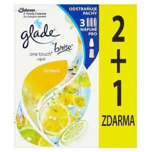 Glade TouchFresh NÁHRADNÁ NÁPLŇ (2+1ks) 3x10 ml Lemon