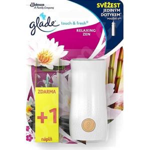 Glade TouchFresh osviežovač + 2 x 10 ml náplň Relaxing Zen