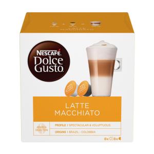 Kávové kapsule DOLCE GUSTO Latte Macchiato (16 ks)