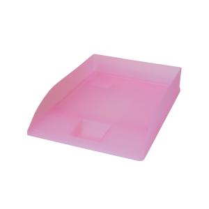 Odkladač Herlitz transparentný rose