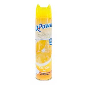 Q-Power osviežovač v spreji 300 ml - Citrón