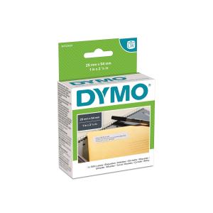 Samolepiace etikety Dymo LW 54x25mm spiatočné adresy biele