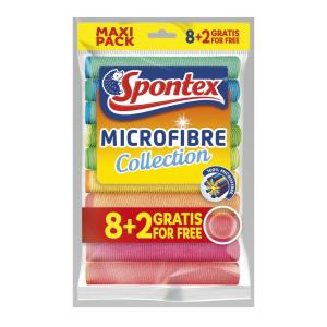 Utierky Spontex Microfibre 8 + 2 ZDARMA