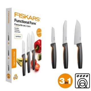 FISKARS KUCHÁRSKA SÚPRAVA S 3 NOŽMI FUNCTIONAL FORM