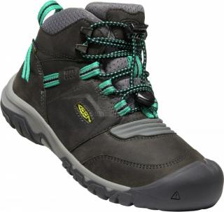 KEEN RIDGE FLEX MID WP YOUTH magnet / greenlake Veľkosť: 31