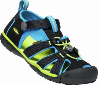 KEEN SEACAMP II CNX BLACK/BRIL BLUE Veľkosť: 24