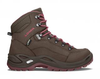 LOWA RENEGADE GTX MID WS ESPRESSO/BERRY Veľkosť: 4,5