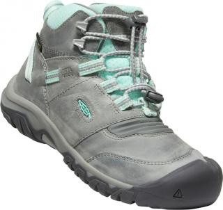 RIDGE FLEX MID WP YOUTH grey/blue tint Veľkosť: 35