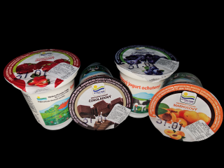 PD Lovčica-Trubín Lovčica smotanový jogurt ochutený155g, Príchuť Čučoriedka