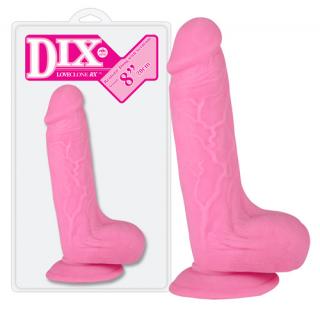 NMC Dildo"DIX" 8" ružové