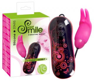 Smile Vibro-vajíčko Funky Rabbit