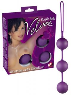 Velvet Venušine guličky "Velvet purple balls"