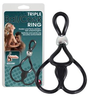 You2Toys Triple Ball- und Cockring