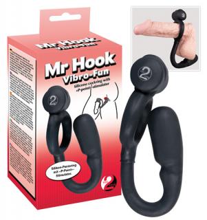 You2Toys Vibračný krúžok "Mr.Hook Vibro-Fun"