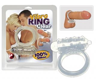 You2Toys Vibračný krúžok "Vibro Ring Clear"