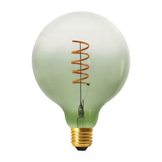 LED žiarovka vintage E27 G125 Olive Green 5W - stmievateľná Farebná teplota: 2200 K