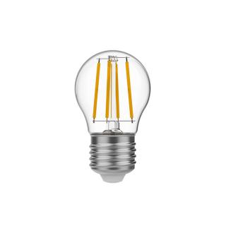 Malá LED žiarovka filament E27 G45 4W Farebná teplota: 2700 K