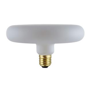 Mliečna LED UFO žiarovka E27 DASH D170 s efektom porcelánu 6W - stmievateľná Farebná teplota: 2700 K