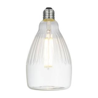 Sklenená LED žiarovka Crystal Line Rea E27 6W - stmievateľná Farebná teplota: 2700 K