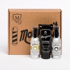 Morgans Spa Gift Set, Krém 100 ml +  Tekuté mydlo 100 ml + Peeling 100 ml