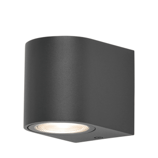 Nastenna lampa RITA 1xGU10 IP44 - Antracit