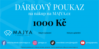 10533 Elektronický DÁRKOVÝ POUKAZ Hodnota: 1000 KČ