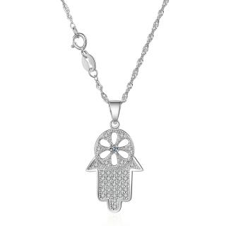 11056 Strieborný prívesok s retiazkou HAMSA  Ag925/1000; ≤3,06 g