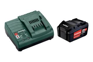 18V 4Ah Li Power akumulátor s nabíjačkou METABO Basic-Set