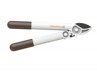 Nožnice na silné vetvy FISKARS PowerGear L32, biele