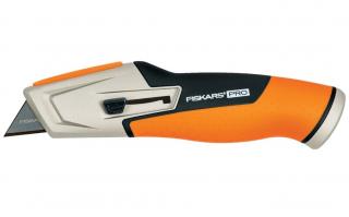 Univerzálny nôž FISKARS CarbonMax so zasunuteľnou čepeľou