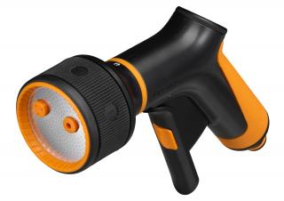 Zavlažovacia pištoľ s predným ovládaním FISKARS Comfort, 3 funkcie