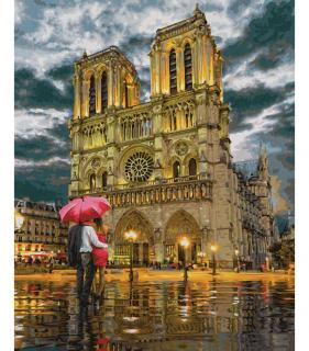 Katedrála Notre-Dame v Paríži (40 x 50 cm) (Maľovanie podľa čísel - Schipper)