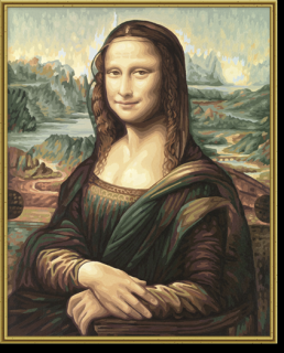 Mona Lisa (40 x 50 cm) (Maľovanie podľa čísel - Schipper)