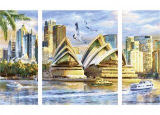 Sydney (80 x 50 cm) (Maľovanie podľa čísel - Schipper)