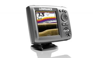 Sonar LOWRANCE Hook-5x Chirp so sondou (Sonar LOWRANCE Hook-5x Chirp so sondou)