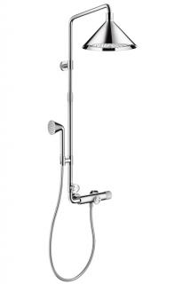 AXOR Showerpipe s termostatom, s dizajnom Front, DN 15, chróm 26020000