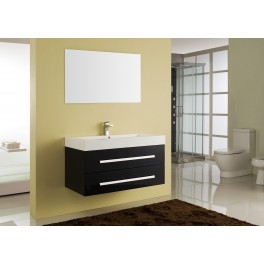 BATH FURNITURE skrinka s umývadlom FLORENCIA 1000x520x550 mm - čierna