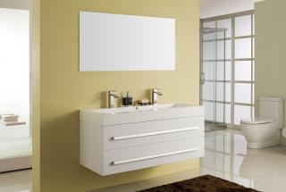 BATH FURNITURE skrinka s umývadlom FLORENCIA 1200x520x550 mm - biela