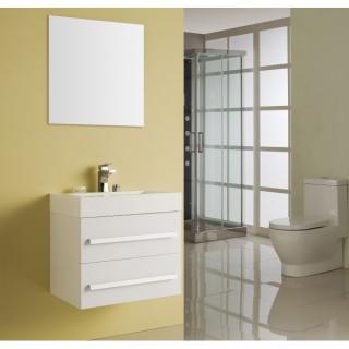 BATH FURNITURE skrinka s umývadlom FLORENCIA 570x460x550 mm - Biela