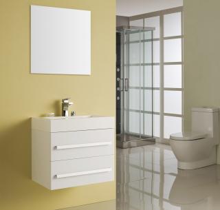 BATH FURNITURE skrinka s umývadlom FLORENCIA  570x460x550 mm - biela