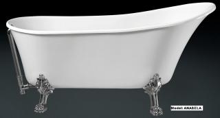 BATH ITALIA voľne stojaca vaňa ANABELA 1700 x 800 cm