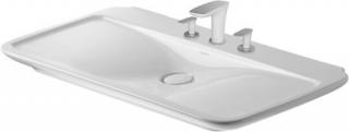 DURAVIT umývadlo PuraVida 100 x 52,5 cm kod 037110 00 00  - bez Wondergliss