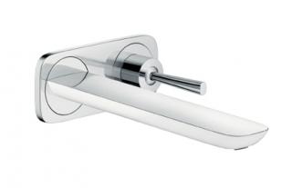 Hansgrohe páková umývadlová batéria pod omietku Pura Vida biela/chróm kód 15085400